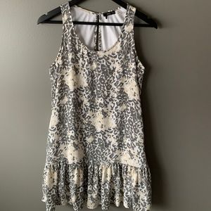 Cheetah print tank dress